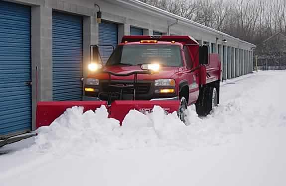 Commercial Snow Plowing Services by M&M Tree Care in Milwaukee, WI